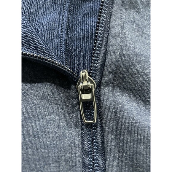 Lululemon City Sweat Full-Zip Hoodie Sweatshirt Heather Navy M3CE6S Men’s L - Picture 5 of 7